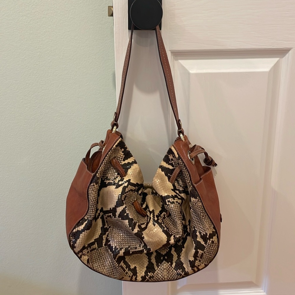 Kate Spade snakeskin shoulder bag